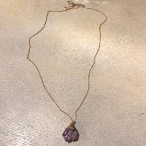 Faux Crystal necklace